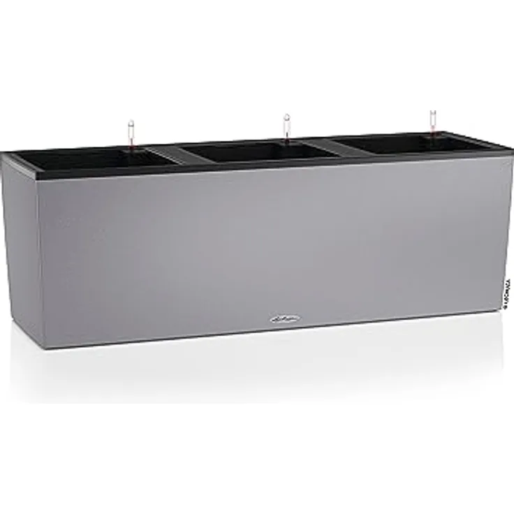 LECHUZA TRIO Stone 40 steingrau 15055