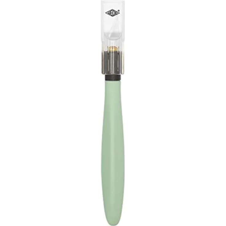 Werner Dorsch Comfortline Pastell Cuttermesser, Skalpell mit 15 cm scharfer Klinge, mintgrün/schwarz und 5 Ersatzklingen