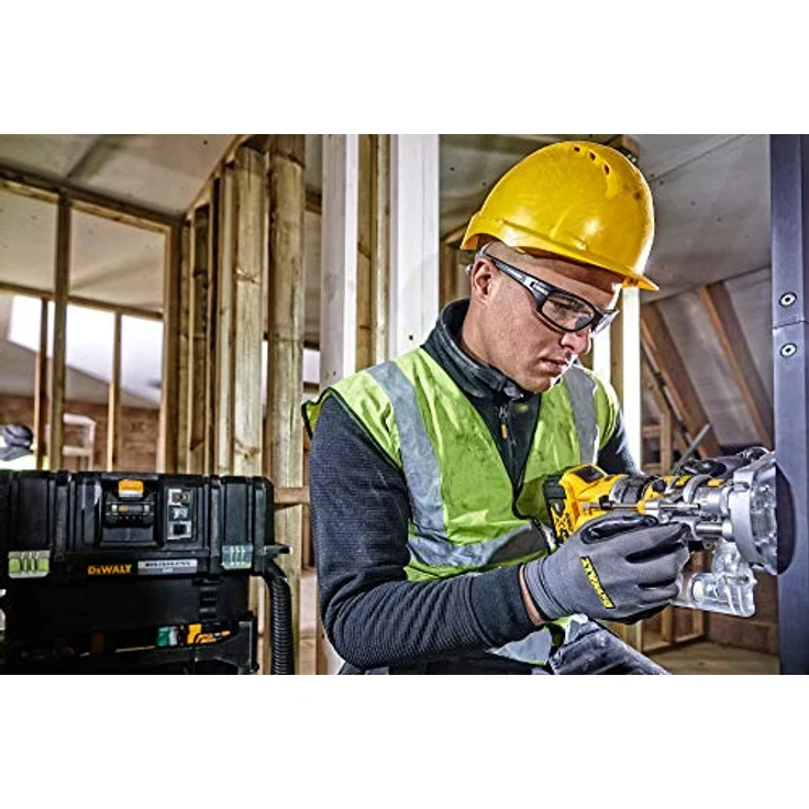 DeWalt DCW 604 P2 Akku Kombifräse 18V 55 mm + 2x Akku 5,0Ah + Ladegerät + TSTAK – Bild 9