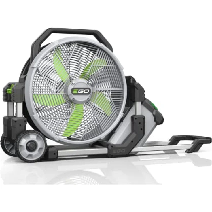 EGO FN1800E 45 cm-Outdoor-Lüfter mit Sprühnebelkühlung, bis 8.000 m3/h, 2 Kühlungs- und 5 Lüfterstufen + Turbo ohne Akku – Bild 2