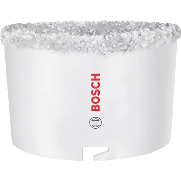 Bosch Lochsäge für Ziegelstein und weiche Fliesen, Ø 103 mm mit Adapter, langlebig und sechskantschaftkompatibel, Professional Zubehör Bohrmaschine – Bild 1