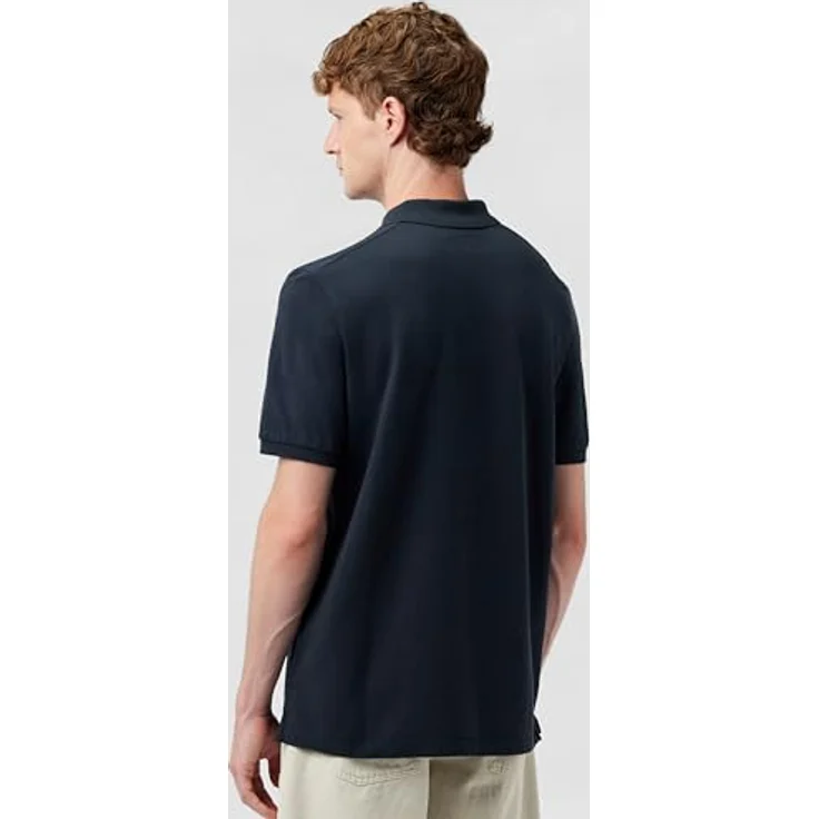 Marc O'Polo Poloshirt, Logodruck, Piqué-Stoff aus Baumwolle, robust, atmungsaktiv, pflegeleicht – Bild 6