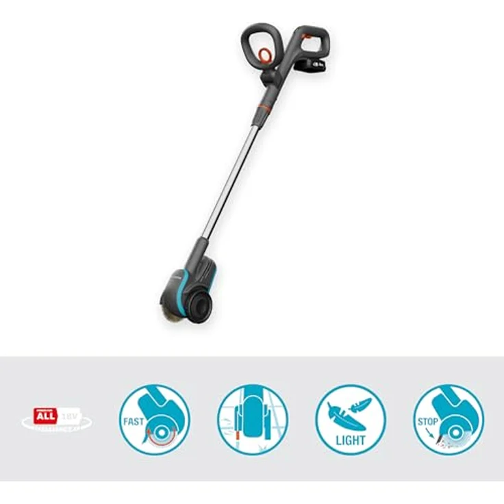 GARDENA Unkrautstecher Easy Weed 1800, Akku-betrieben, kompatibel mit allen POWER FOR ALL ALLIANCE Akkus - Preisvergleich – Bild 2