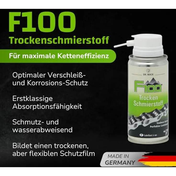 F100 Trocken Schmierstoff - 100 ml – Bild 2