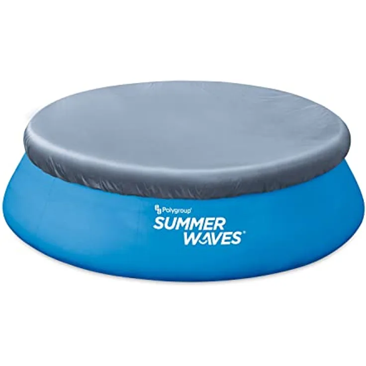 Summer Waves Pool Cover Abdeckplane rund 366 cm Poolplane