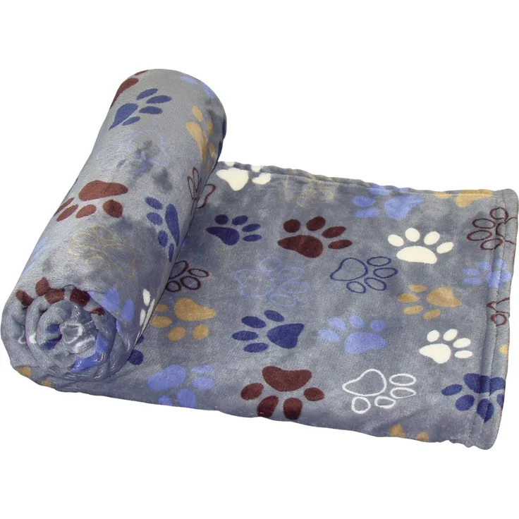 Nobby Fleece Plaid LISSI Classic dunkelgrau