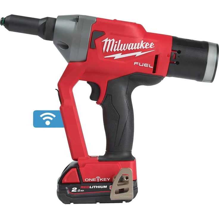 Milwaukee FUEL ONE-KEY Akku-Blindnietgerät M18ONEFPRT Für Aluminium, Stahl, Edelstahl und Kupfer Nieten - 18V