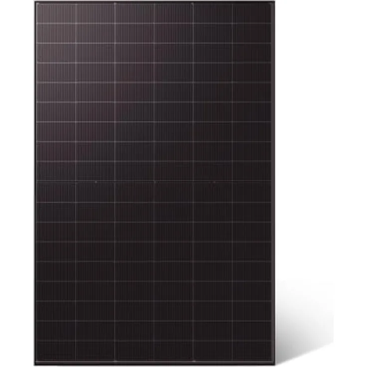Kleines Kraftwerk Solarmodul 500 W, monokristallin, Bifazial, Full-Black, Glas-Glas Modul