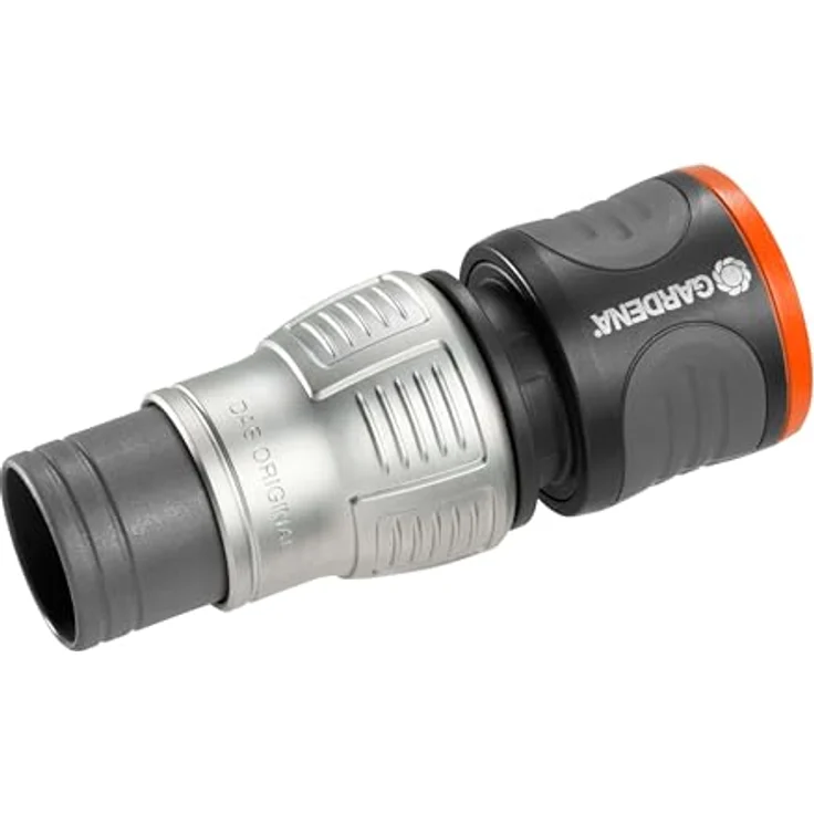 GARDENA Premium Schlauchverbinder 13 mm (1-2 Zoll) - 15 mm (5-8 Zoll): Adapter für Wasserhähne, hohe Schlauchhaltekraft, frostsicher, verpackt (18255-20) Bewässerungszubehör – Bild 2