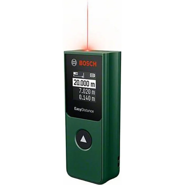 Bosch Home & Garden Entfernungsmesser Digitaler Laser-Entfernungsmesser EasyDistance 20, kontrastreiches Display, bis 20 Meter, grün – Bild 1