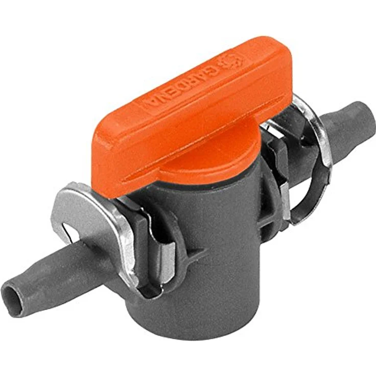 GARDENA Micro-Drip-System Absperrventil 4.6 mm (3/16 Zoll): Regulierventil zur Rohrabsperrung einzelner Rohrstränge (Art.-Nr. 1348, 1350) (8357-20) Bewässerungszubehör – Bild 2