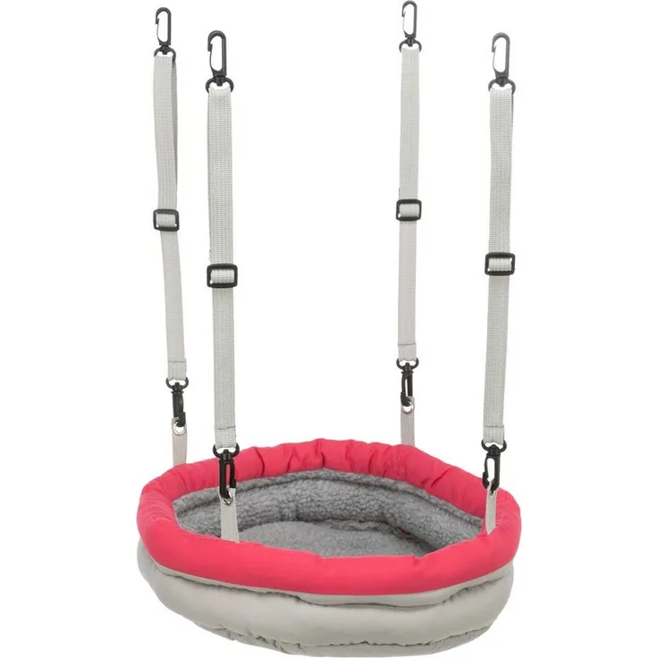 TRIXIE Tierbett Trixie Kuschelbett für Nager - ca. 25 cm, Nylon und Lammfellimitat, Braun-Natur oder Grün-Grau
