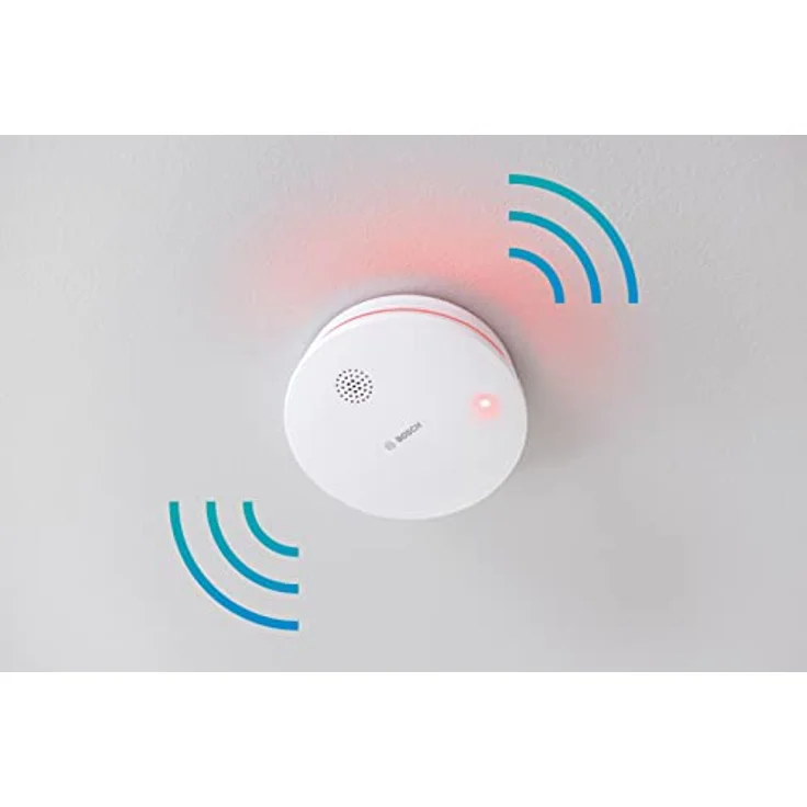 Bosch Smart Home Starter Set Einbruchschutz II, inklusive Rauchmelder II und Tür-/Fensterkontakt II Plus (weiß), App Steuerung, kompatibel mit Apple Homekit – Bild 3
