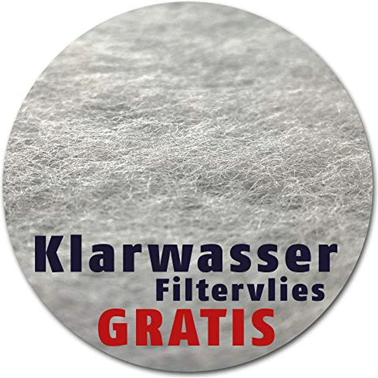 AQUALITY Gartenteich Bio-TeichKlärer 3in1 (Teichklar - Nachhaltig kristallklares Wasser, entfernt deutlich Trübungen im Teich + GRATIS Klarwasser Filtervlies), Inhalt:5 Liter – Bild 5