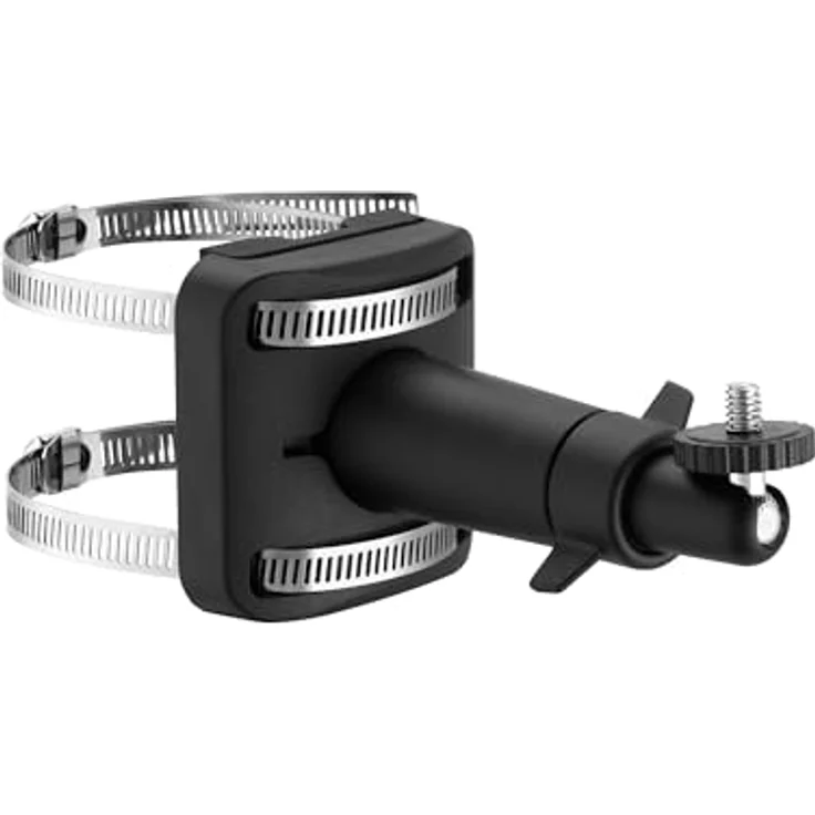 Netatmo NWM01-WW Halter, Halterung mit Standardschraube für Kameragewinde zur Befestigung von Netatmo Regenmesser oder Windmesser – Bild 1