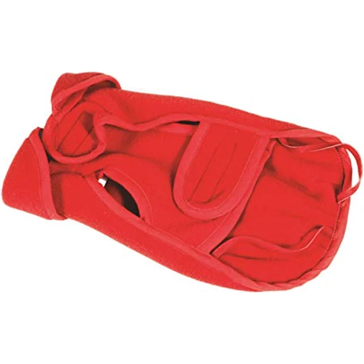 Fashion Dog Fleece-Hundemantel - Rot - 43 – Bild 1