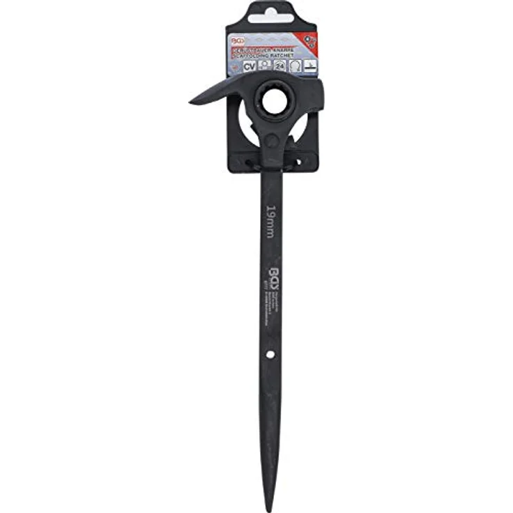 BGS Gerüstbauer-Knarre 4-in-1 19 x 22 mm Gerüstbau Werkzeug Gerüstbauratsche – Bild 6