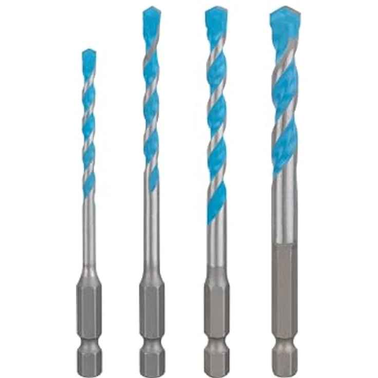 Bosch EXPERT HEX-9 Multi Construction Bohrer-Set, 4-8 mm, Schlagbohrer und Schrauber, 4-tlg. – Bild 1