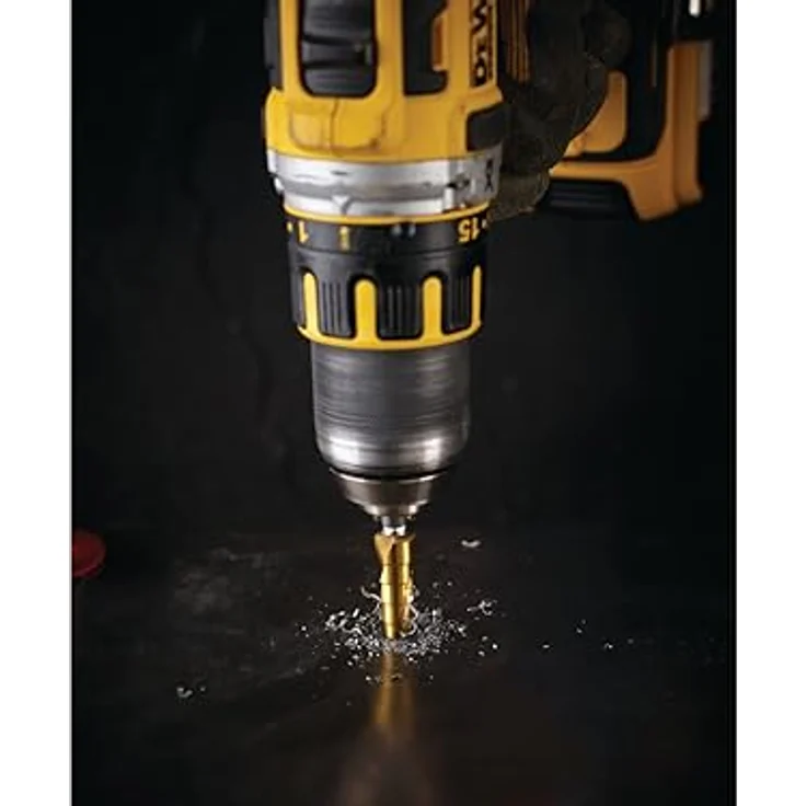 DEWALT DT5026-QZ Stufenbohrer HSS-G, für Metall, Durchmesser 4-12 mm, 1 Stück – Bild 2