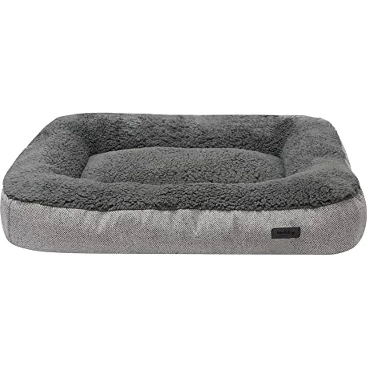 Nobby 61863 Komfortkissen eckig JASIN grau L x B x h: 90 x 64 x 12 cm