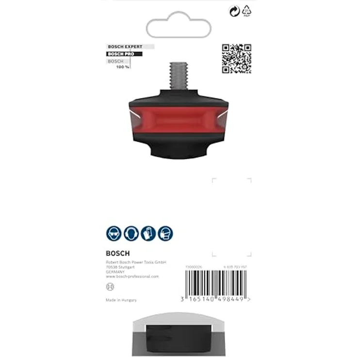 Bosch Handgriff M 10 mit Vibration Control, kompatibel mit PWS 700-115 und PWS 720-115 – Bild 3
