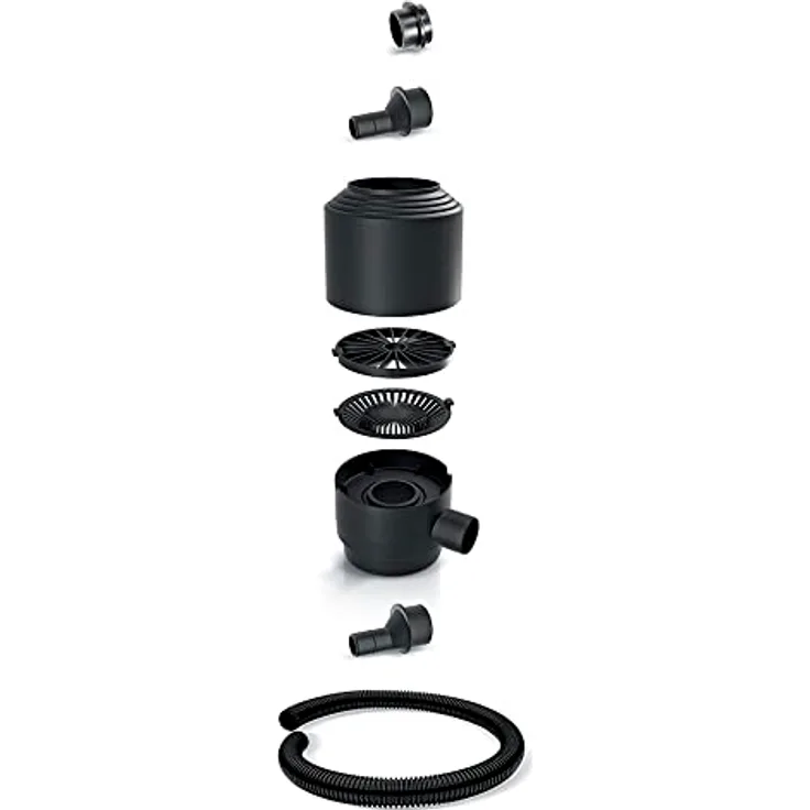 Prosperplast Innenfilter für Regenwassertank, 30 x 12 x 38 cm, mit Außengehäuse und zwei Filtern für einfache Installation und Vermeidung von Verschmutzung