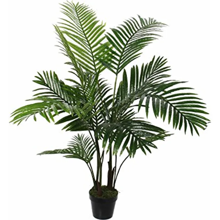 Areca Palme im Kunststofftopf - h 120 x d 60cm