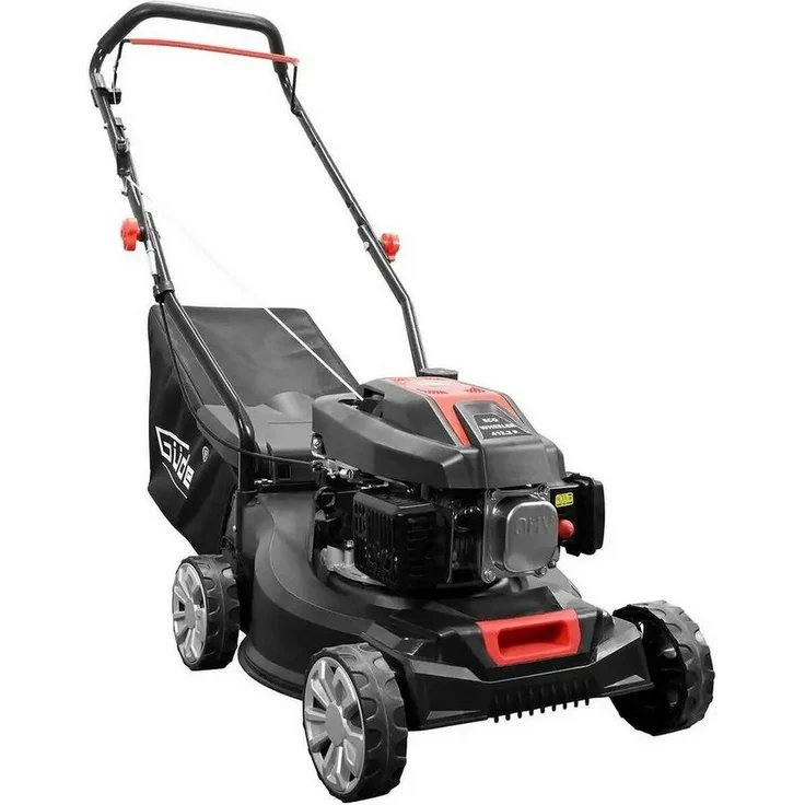 Güde Benzinrasenmäher ECO WHEELER 412.2 P, 40.6 cm Schnittbreite, 4-Takt Motor, Reversierstart, inkl. Grasfangkorb