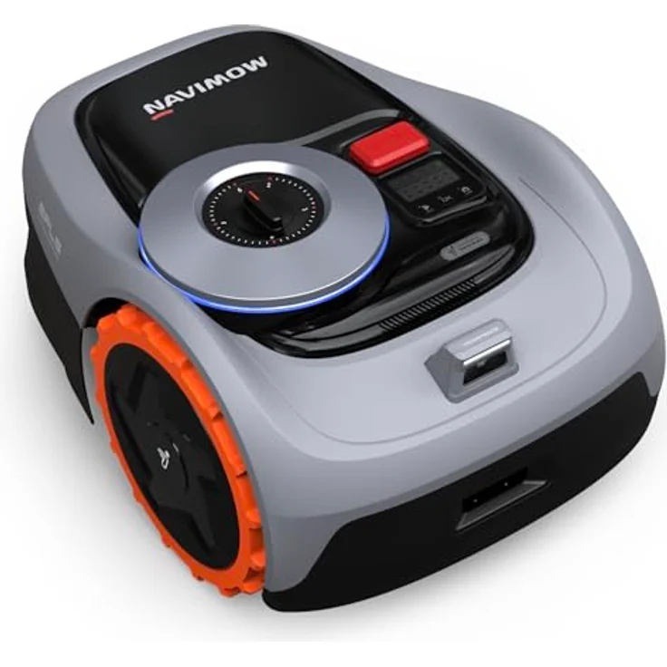 Segway Navimow i105E Mähroboter ohne Begrenzungskabel 500 m², RTK+Vision Rasenmäher Roboter, KI Automatische Kartierung, Virtuelle Begrenzung, Mehrzonen-Management – Bild 1