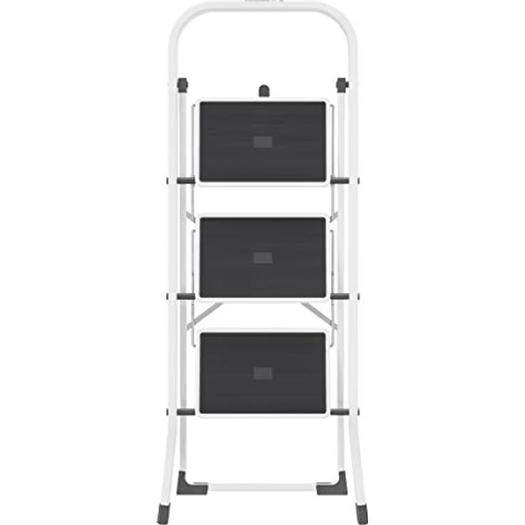 HAILO SELEKTA K40 4397200 BASICLINE Klappleiter aus Stahl, 3 Stufen – Bild 4