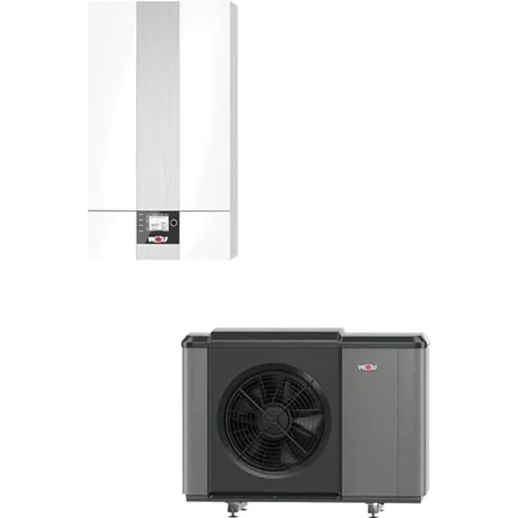 Wolf Wärmepumpe CHA-Monoblock 10/400V, modulierend, inkl. E-Heizelement 9 kW, Smart-Grid-Ready, A++ – Bild 1