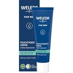 Weleda Bio For Men Feuchtigkeitscreme, Herren Gesichtscreme mit Jojobaöl & Sesamöl, 30ml - für trockene & empfindliche Haut, schnell einziehend, belebender Duft