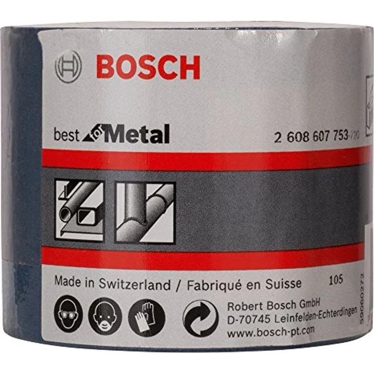 Bosch Pro Schleifrolle Best for Metal für Metall (50 mm, 5 m, Körnung 240, J475) – Bild 2