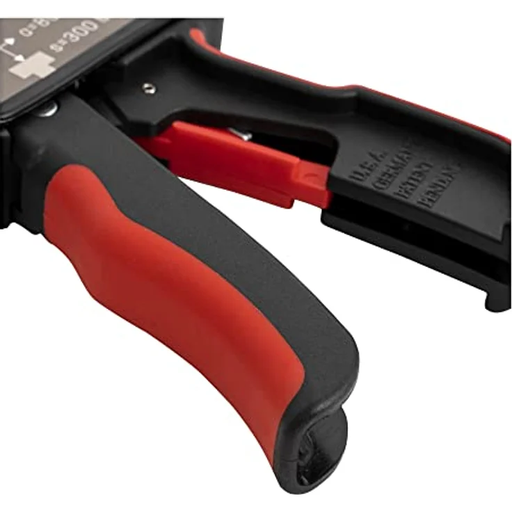 STIER Einhandzwinge 900 mm Spannweite, 80 mm Ausladung, ergonomisch geformter Griff, zum Spannen und Spreizen, robustes Design – Bild 5