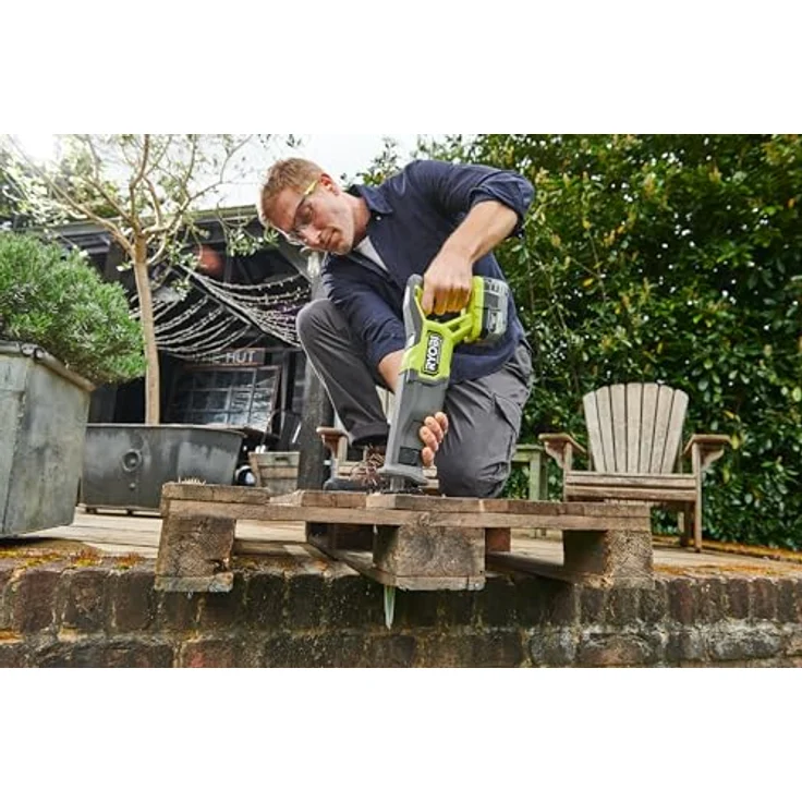 RYOBI 18 V ONE+ Brushless Akku-Säbelsäge, RRS18BL-0, 32 mm Hublänge, ohne Akku und Ladegerät – Bild 3