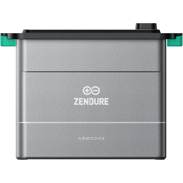 Zendure SolarFlow AB2000X, LiFePO4 1920Wh Solarspeicherbatterie mit wetterfestem IP66-Gehäuse und selbstheizender Funktion für Balkon-PV-Anlagen