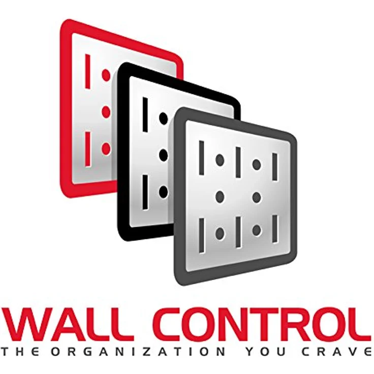 Wall Control 30-P-3232B Stecktafel, Metall, Schwarz, 81,3 cm hoch x 40,6 cm breit, 2 Stück – Bild 5