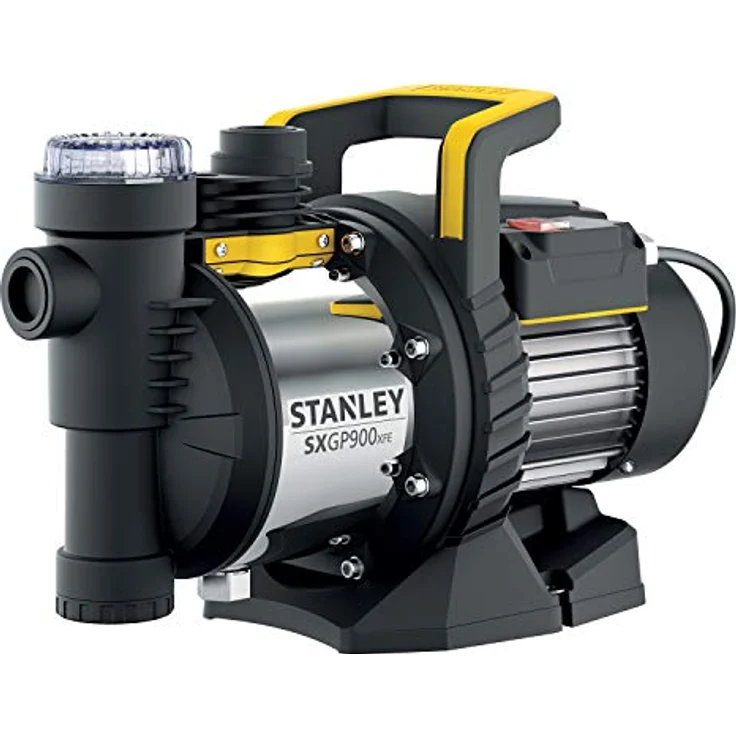 Stanley Pumpe,900 W Sxgp900Xfe, Selbstansaugende, Gelb,Schwarz, 900 W – Bild 2