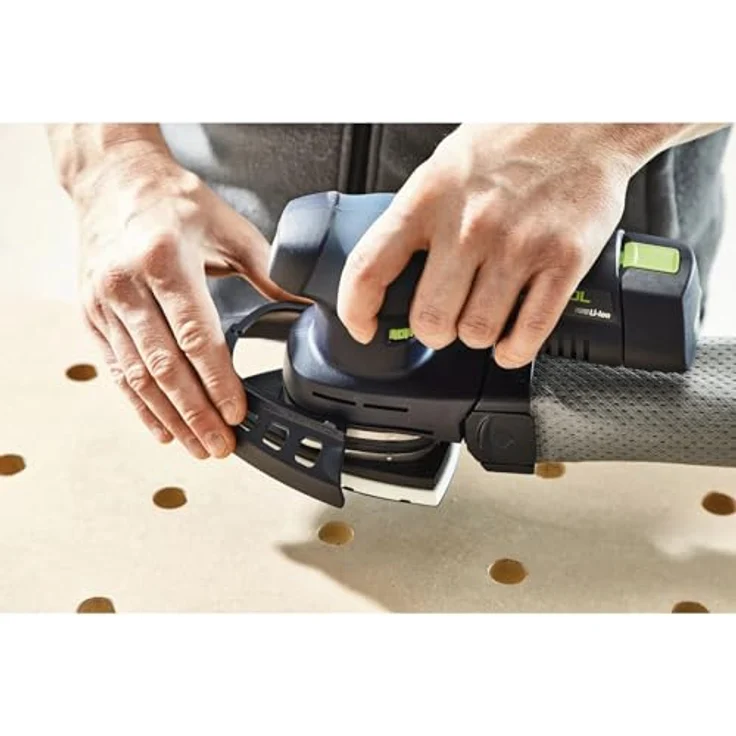Festool Akku-Deltaschleifer DTSC 400 3,0 I-Set, ergonomisch, 18 V bürstenloser Motor, 3,0 Ah Akku, inkl. Netzadapter – Bild 4