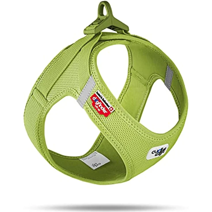 Vest Harness curli Clasp Air-Mesh Lime 3XS – Bild 1