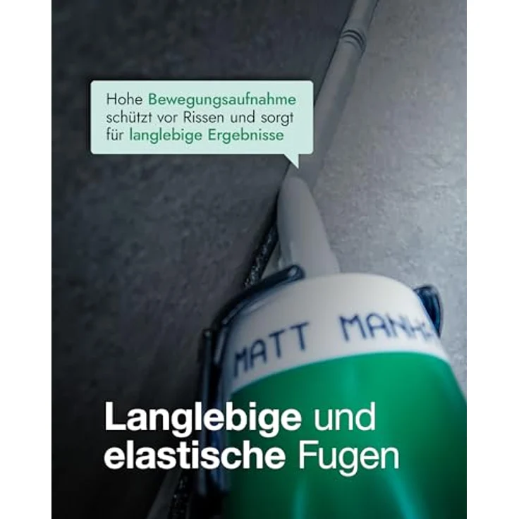 OTTOSEAL  S100 Premium-Sanitär-Silikon/Silicon 300 ml - Grau C02 – Bild 4