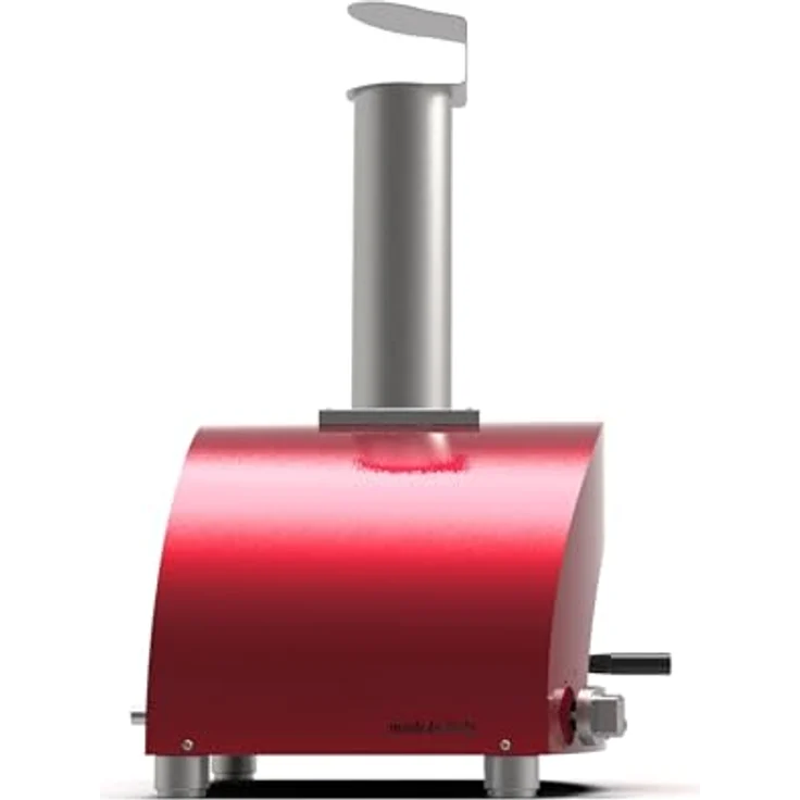 Alfa Forni Gas Pizzaofen Moderno 1 Pizza Rot - Backt 1 Pizza in 90 – Bild 5