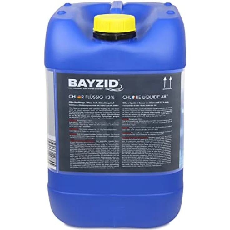 2 x 25 kg BAYZID Chlor 13% flüssig für Pools – Bild 2