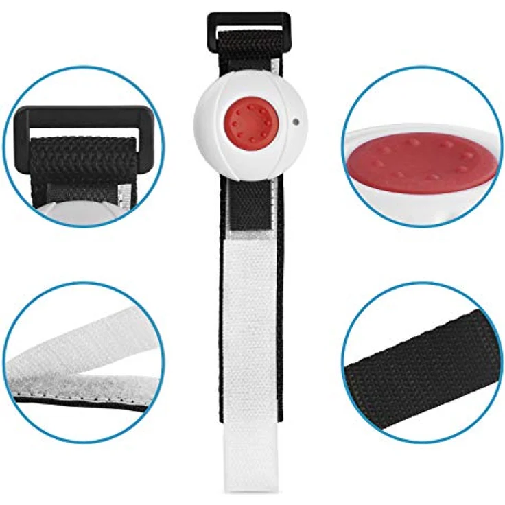 HelpLine by Eiflaender & Soehne HelpLine Mini mit Funksender Alarmanlage, mobiler Hausnotruf für Kranke und Senioren, wasserdicht (Schwarz) – Bild 4