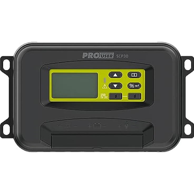 ProUser SCP30, PWM Solar-Laderegler 12V/24V, 30A mit Tiefentladungs- und Ladeschutz – Bild 2