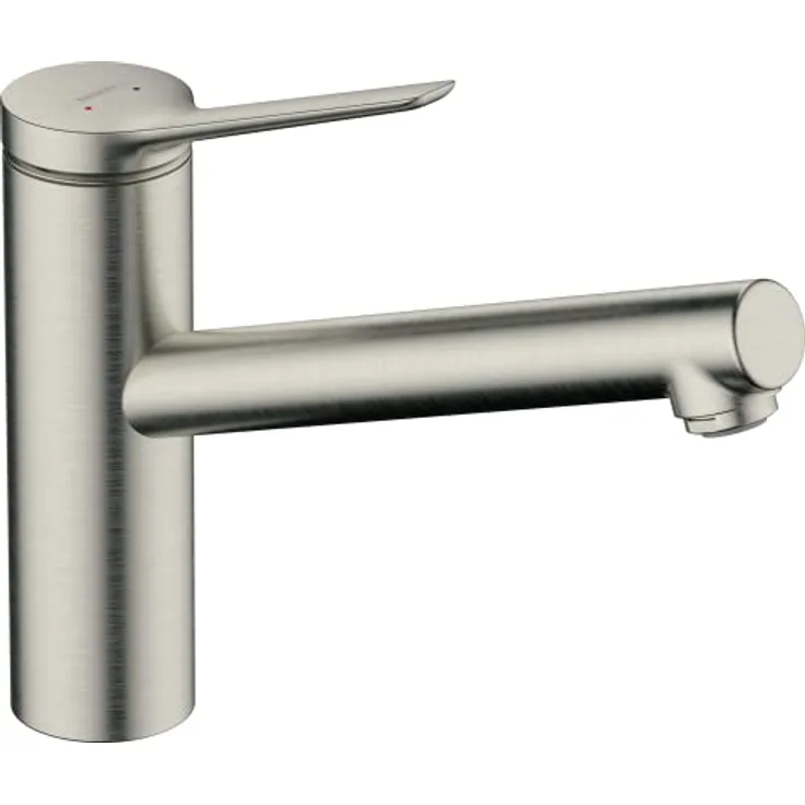 Hansgrohe Zesis M33, Einhebel-Küchenmischer mit ComfortZone 150, Edelstahl Finish, schwenkbar 60°/110°/360°, 11,6 l/min Durchfluss
