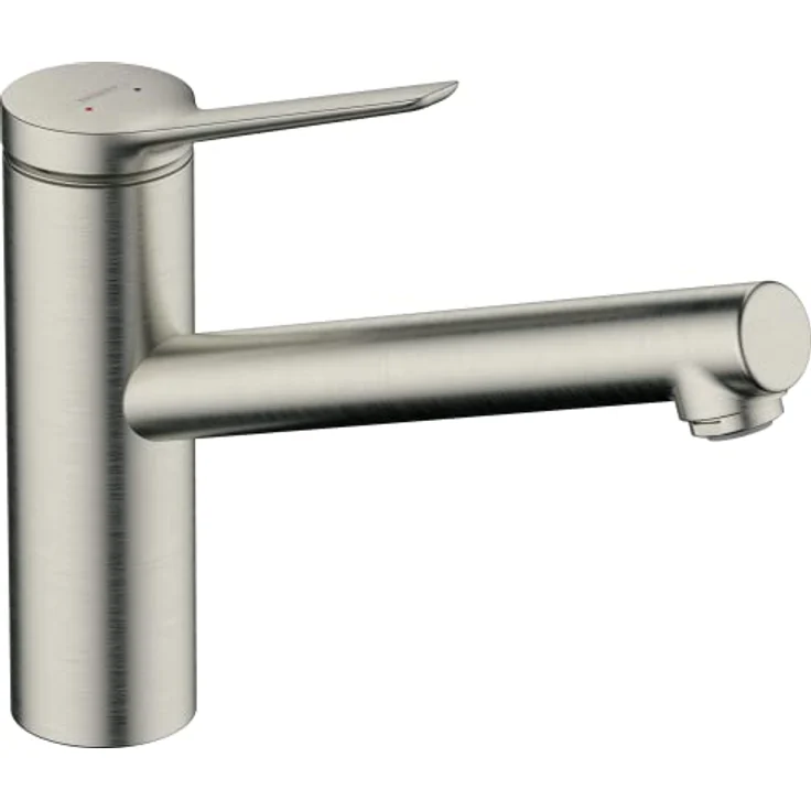Hansgrohe Zesis M33, Einhebel-Küchenmischer mit ComfortZone 150, Edelstahl Finish, schwenkbar 60°/110°/360°, 11,6 l/min Durchfluss – Bild 1