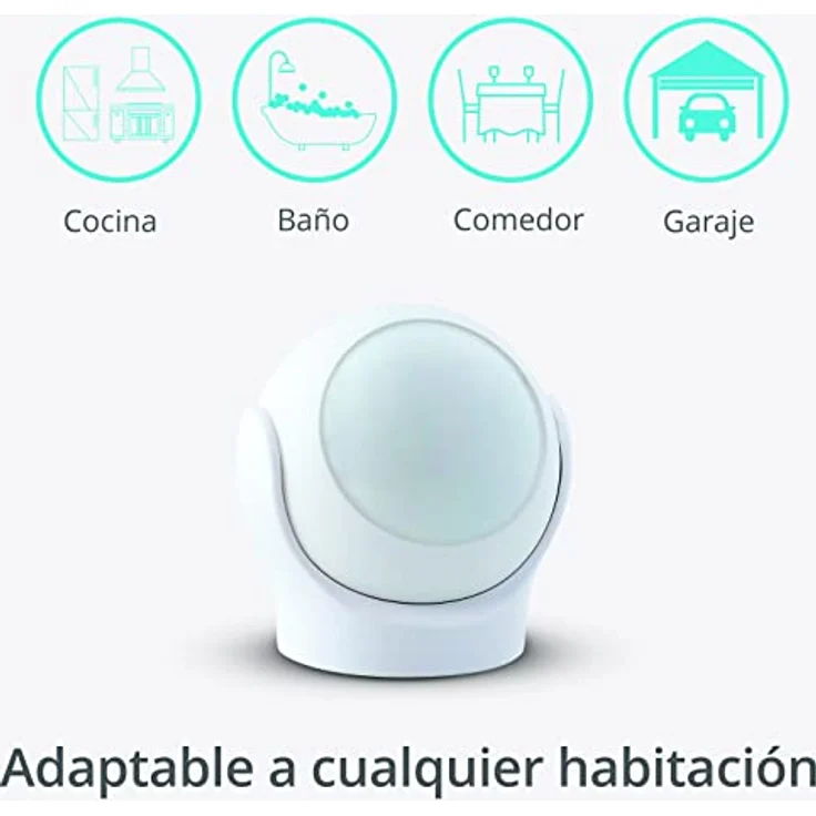 Metronic 495725 Zigbee Bewegungsmelder, weiß, mit 7 Metern Erfassungsbereich und 150° Blickwinkel, kompatibel mit Tuya – Bild 4