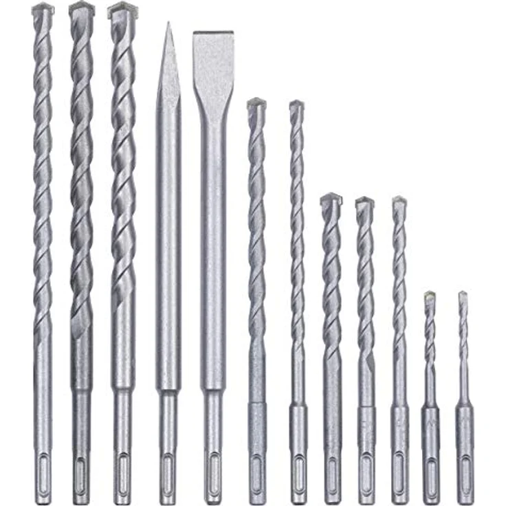 kwb SDS Plus Bohr-/Meisselset 12t – Bild 2