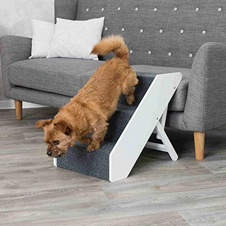 Trixie Heimtiertreppe, 3-stufig verstellbar - weiß - Preisvergleich – Bild 3